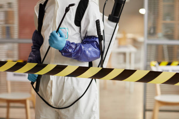 Professional Blood Cleanup technician working in Worthing, SD
